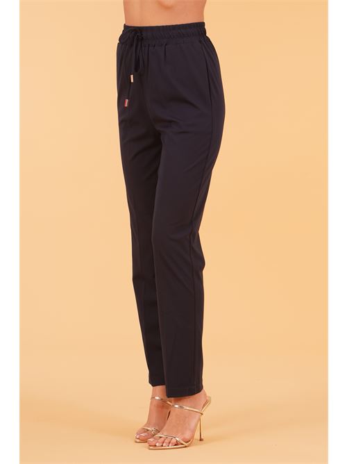 Pantalacci in viscosa elastica GM by Gai Mattiolo | GM3973BLU